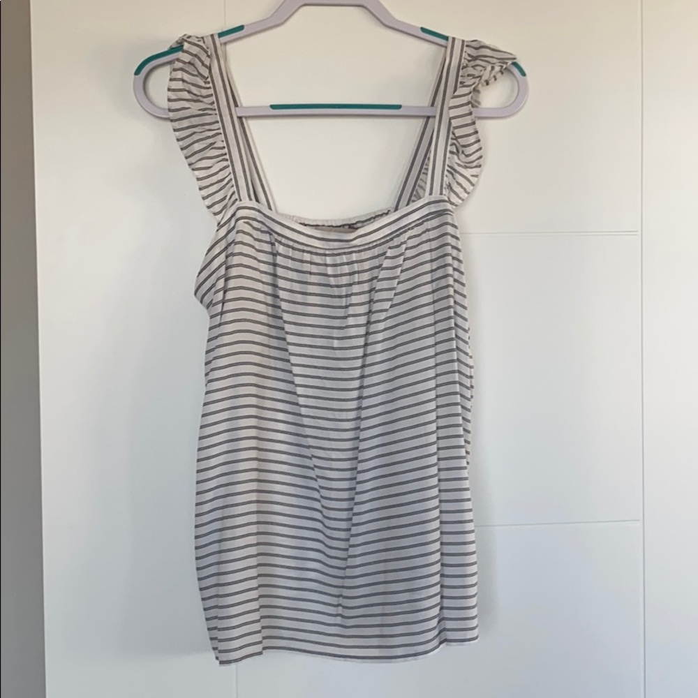 Loft Ruffle Tank Top